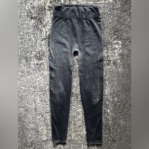 High Waisted Distressed Adidas Cutout Leggings